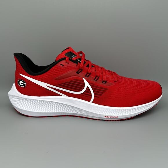 Nike‎ Air Zoom Pegasus 39 UGA Georgia Running Shoes DR1990-600 Men's Sz 11.5 - Picture 5 of 11